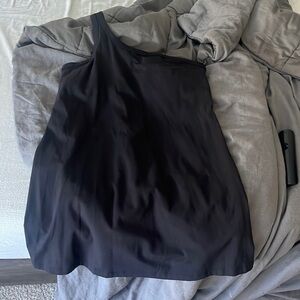 one shoulder active dress